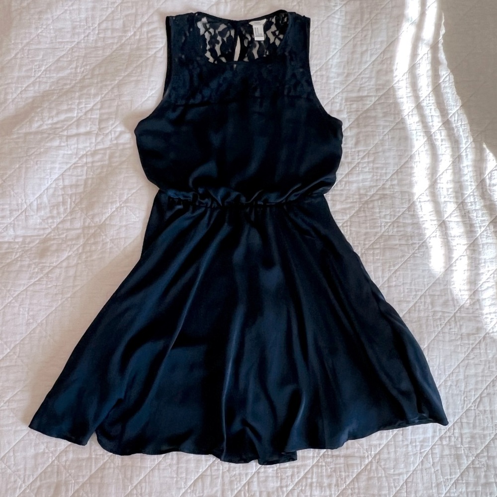 Navy Midi Dress
